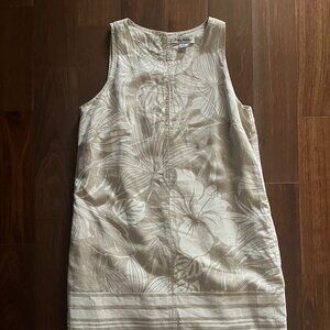 Tommy Bahama Linen Shift Dress Size M